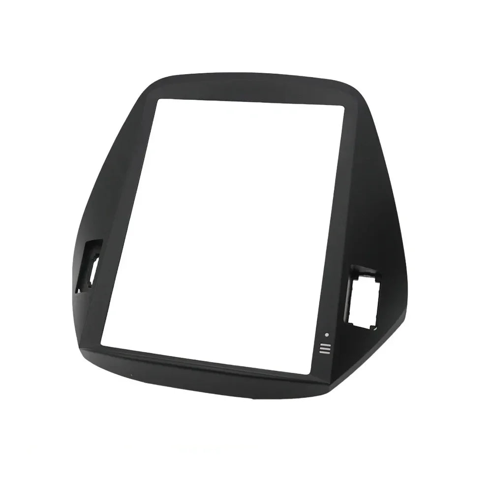 For HYUNDAI IX35 2010-2015 9.7 Inch 2 Din Car Radio Fascias Tesla Style Multimedia Frame Video Player Navigation DVD Panel Trim