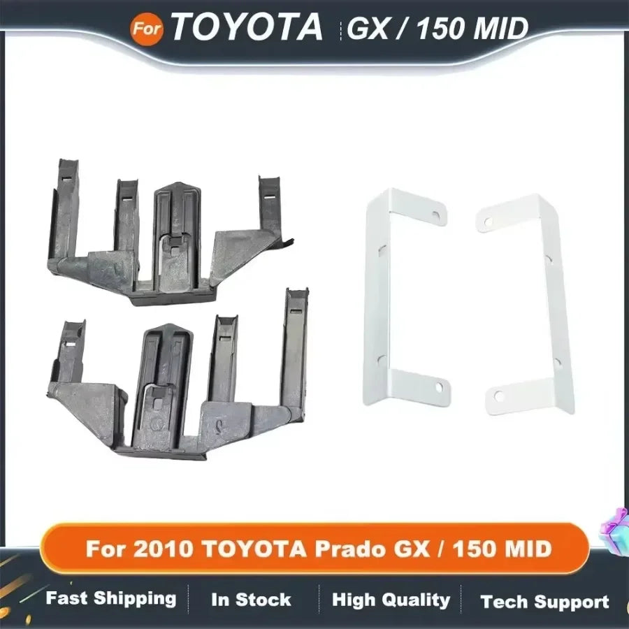 Car Stereo Fascia Panel Trim Surround for 2010 TOYOTA Prado GX/150 Dash Board Kit