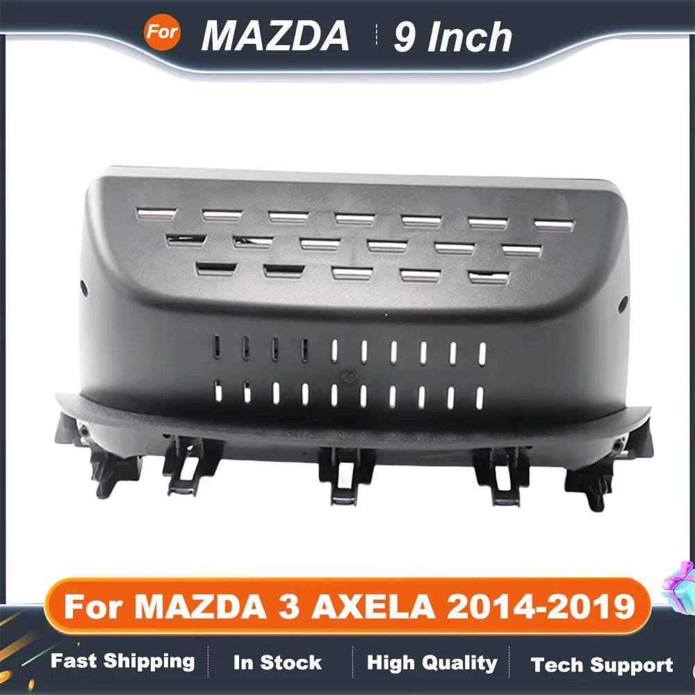 9 Inch Car Frame Fascia Adapter  For MAZDA 3 AXELA 2014-2019 Android Radio Audio Dash Fitting Panel Kit