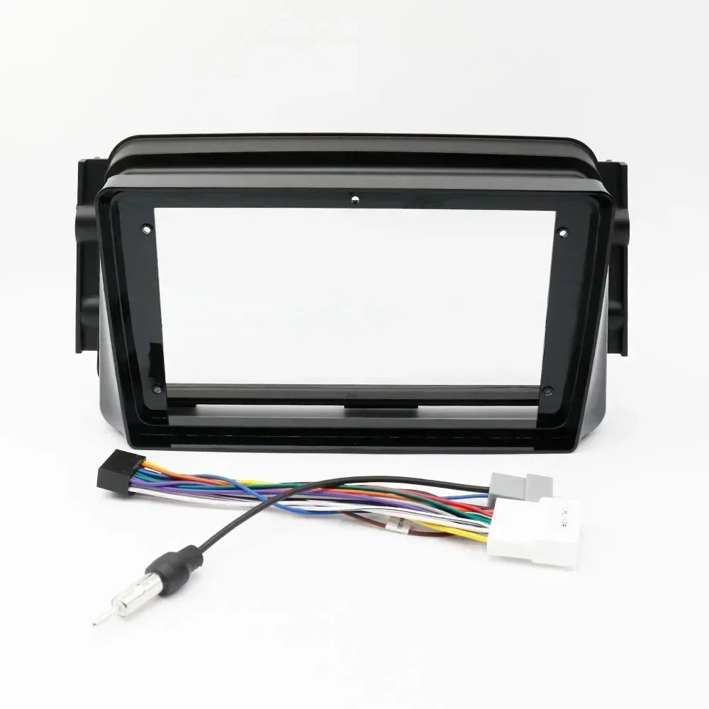 Car Frame Fascia Adapter Android Radio Dash Fitting Panel Kit For Nissan Kicks Micra Versa Almera 2014-2019 9"10.1 Inch