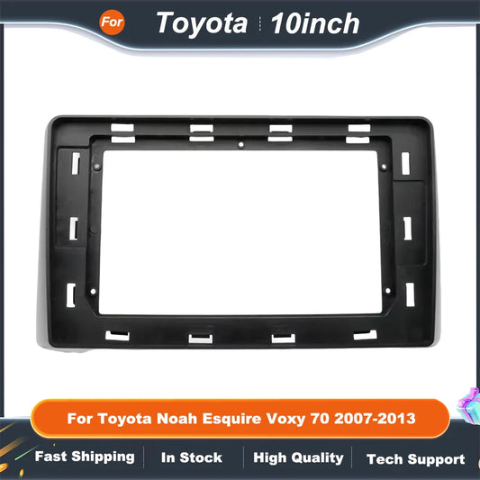 10 Inch Car Radio Fascia Frame Adapter For Toyota Noah Esquire Voxy 70 2007-2013 Android Radio Dash Fitting Panel Kit