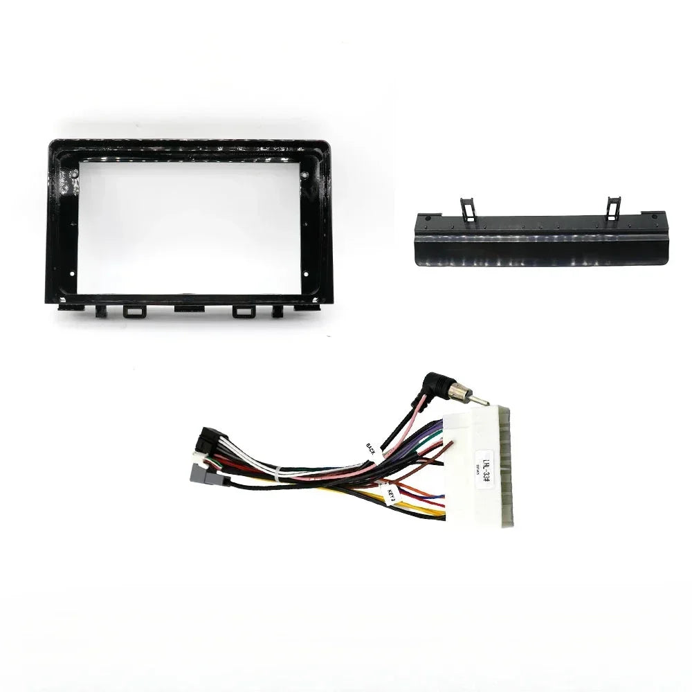 For Kia Rio 2017 9 Inches Hot-selling Car Stereo Frame Auto Parts Interior Trim Panel Instrument  Mounting