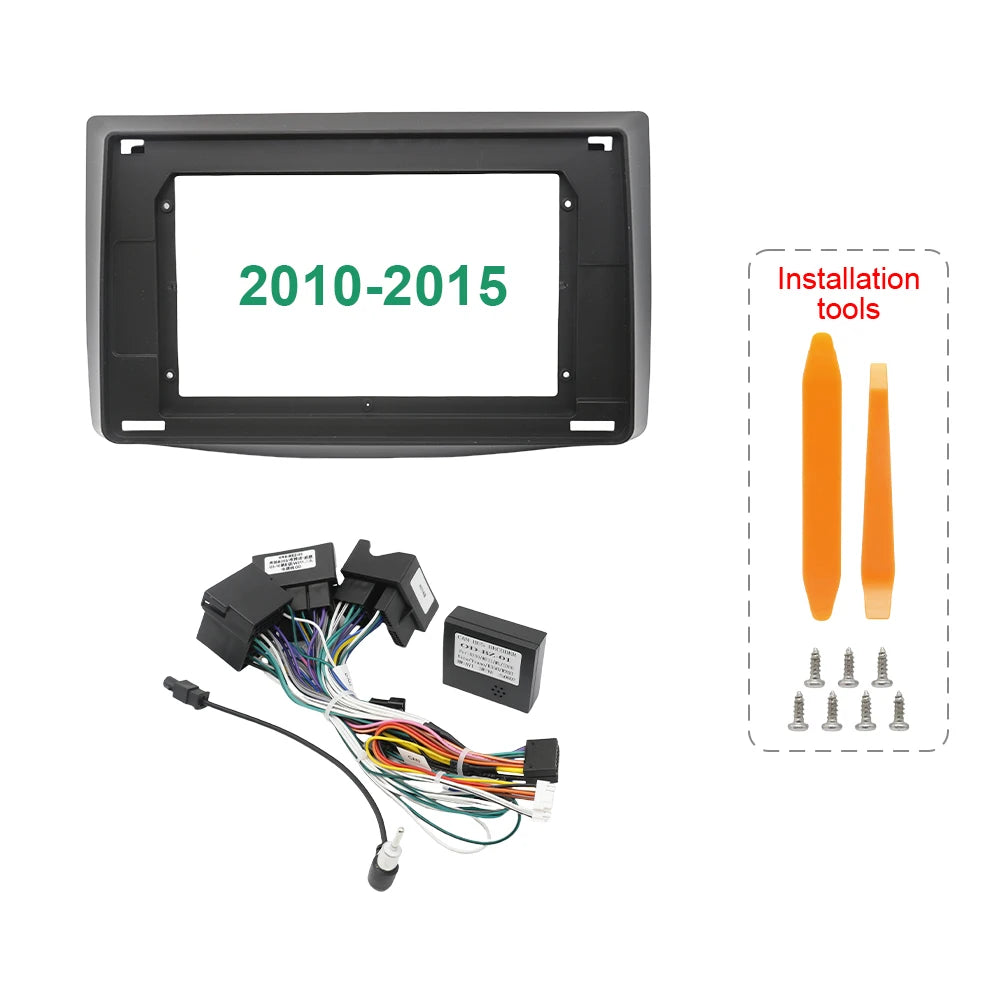 For MERCEDES BENZ Vito 2 Viano W639 2003-2010 10.1 inch 25.654cm Car Radio Stereo Android 2 Din Head Unit Panel Frame Trim