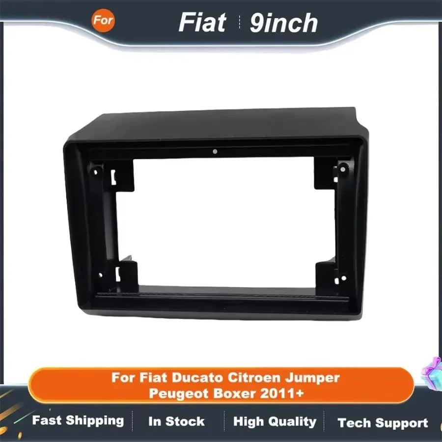 9 Inch Car Radio Frame Fitting Kit for FIAT DUCATO CITROEN JUMPER PEUGEOT BOXER 2011+ Android CANBUS Dash Panel Adapter Kit