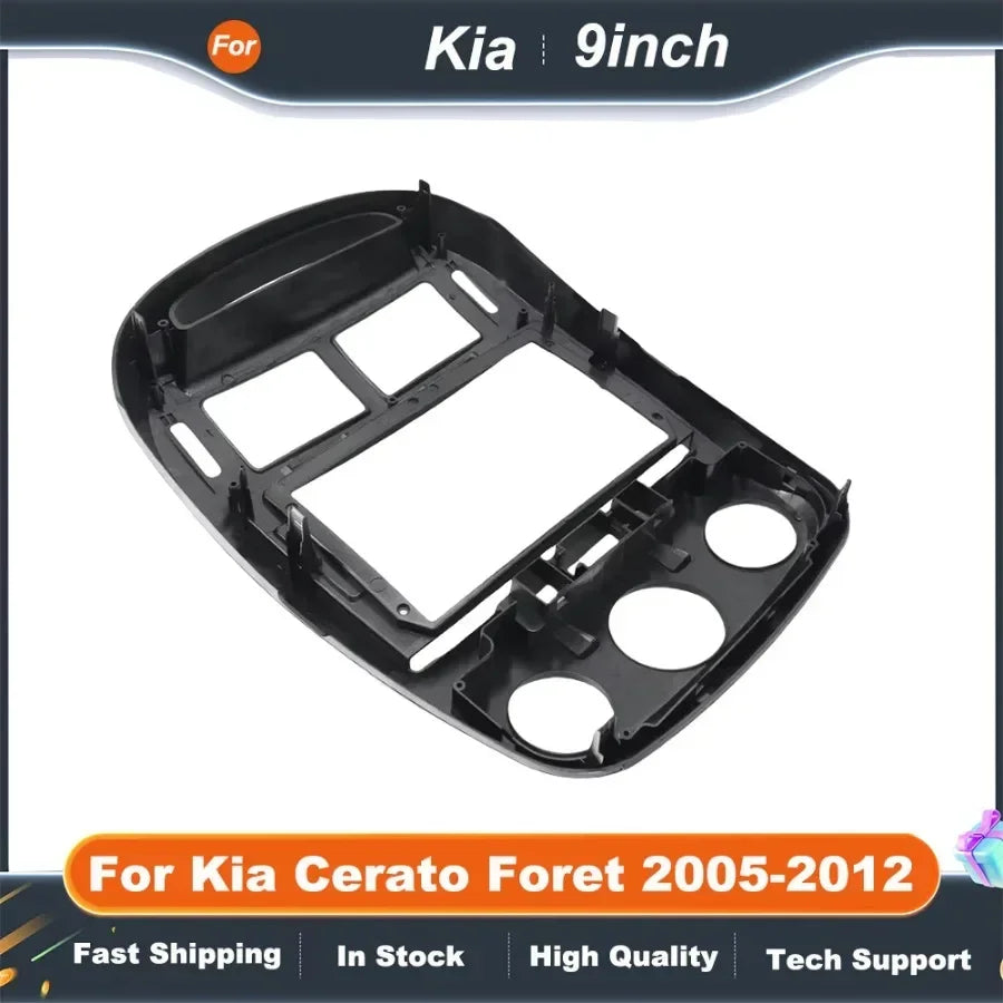 9 Inch car stereo frame Adapter For Kia Cerato Foret 2005-2012 Android Android Radio Dash Fitting Panel Kit