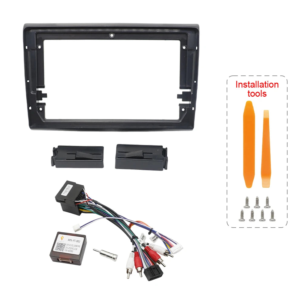 9 Inch 22.86cm for 2006-2021 Adapter Android Dash Fitting Panel Kit Car Radio DVD Player Fascias Frame Canbus for Fiat Bravo