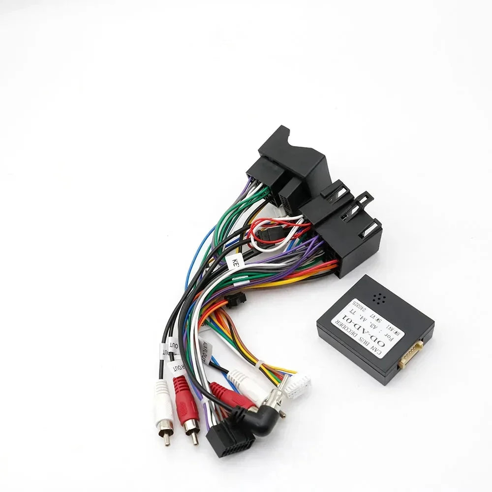 9 Inch Car Fascia Frame Adapter Canbus Box Decoder Android Radio Dash Fitting Panel Kit For A4 B7 S4 RS4 B6 Seat Exeo