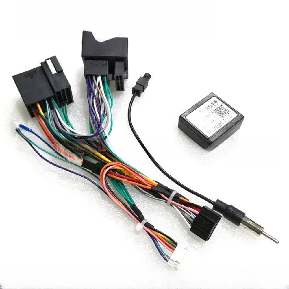 Canbus Box RZ-VW08/ RZ-VW58 Adaptor Decoder For All Volkswagen Skoda Seat /Polo/Passat/jetta/Tiguan/Touran Android 2 Din GPS Car