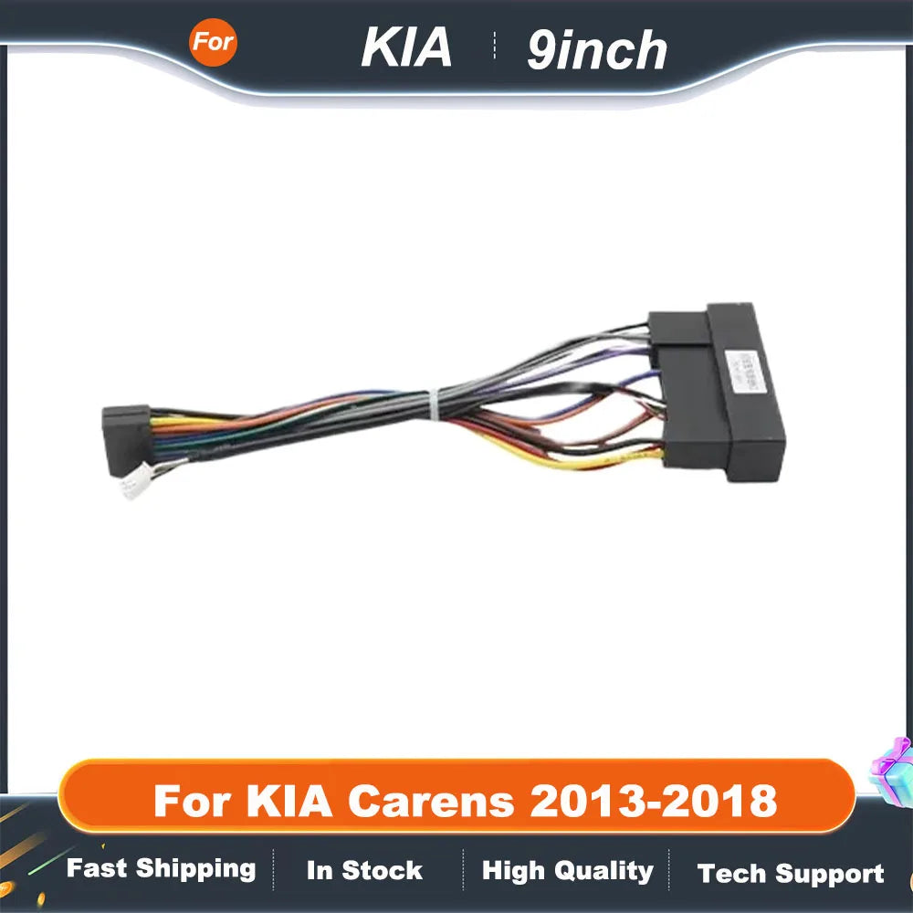 9 Inch Car Frame Fascia Adapter For KIA Carens 2013-2018 Android Radio Dash Fitting Panel Kit