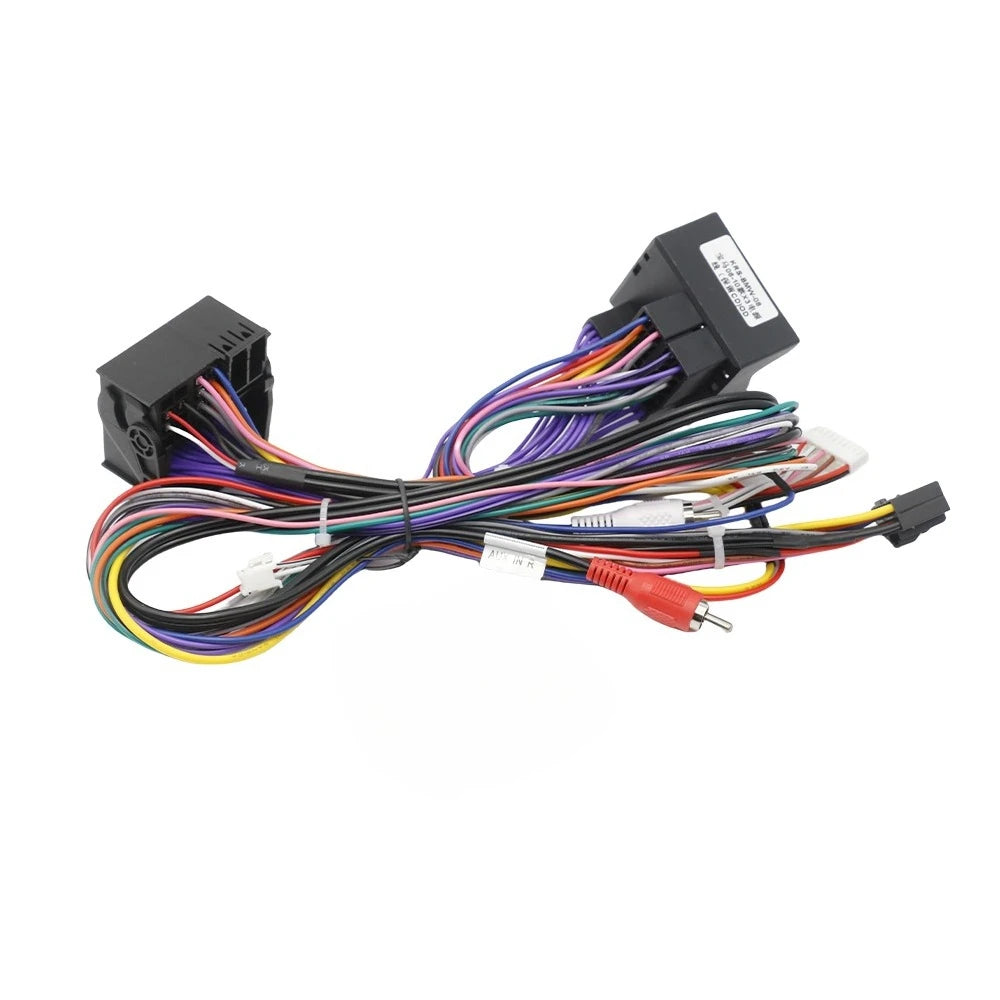 16 Pin Power Wiring Harness Cable for BMW X3 E83 2006-2010 Android Car Radio Stereo Car Accessories Canbus Box Adaptor Decoder