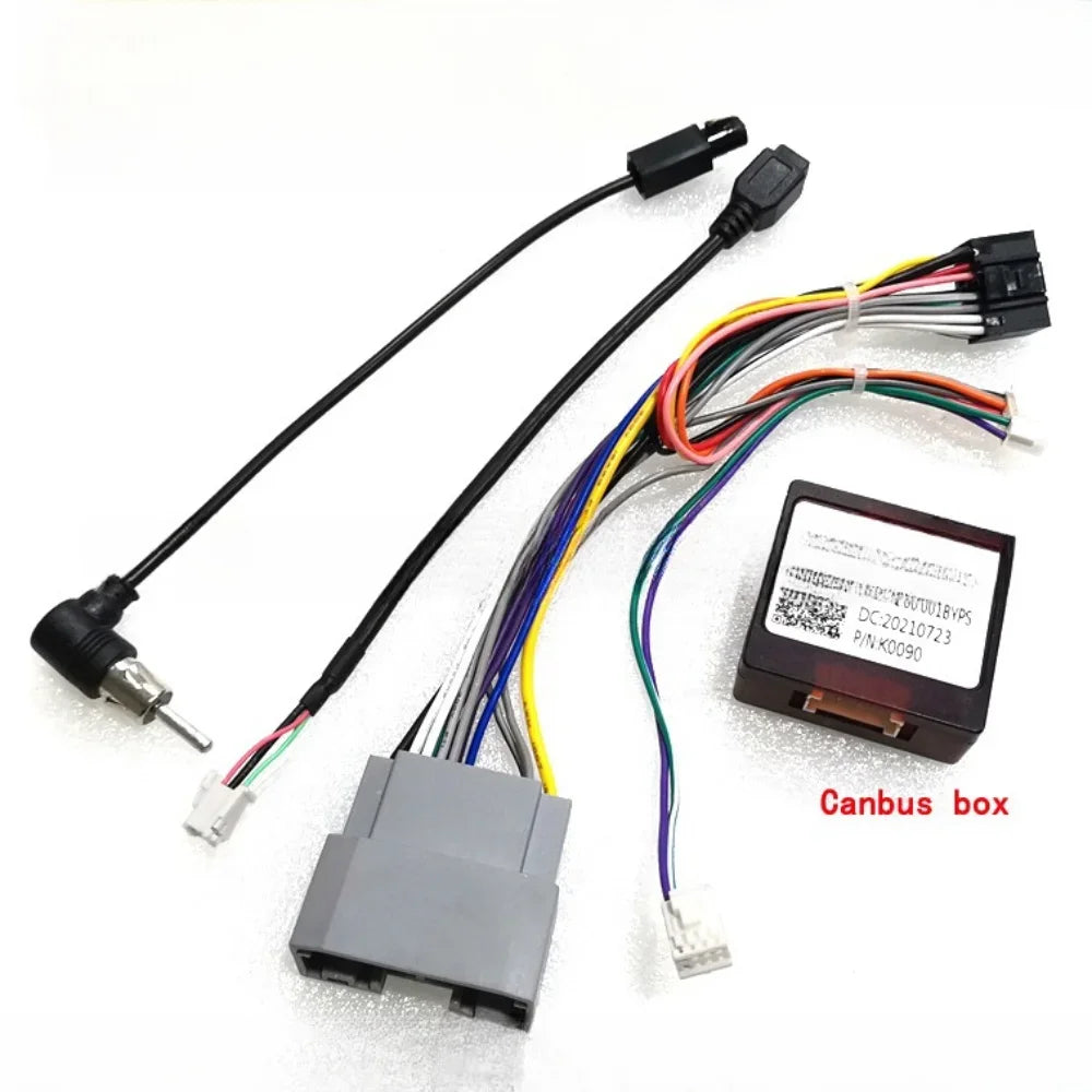 Wiring Harness Adapter Radio Canbus Box RP5-CH-004 For JEEP Compass/Wrangler 2011-2017/Grand Cherokee 2011-2013/Grand Voager Car