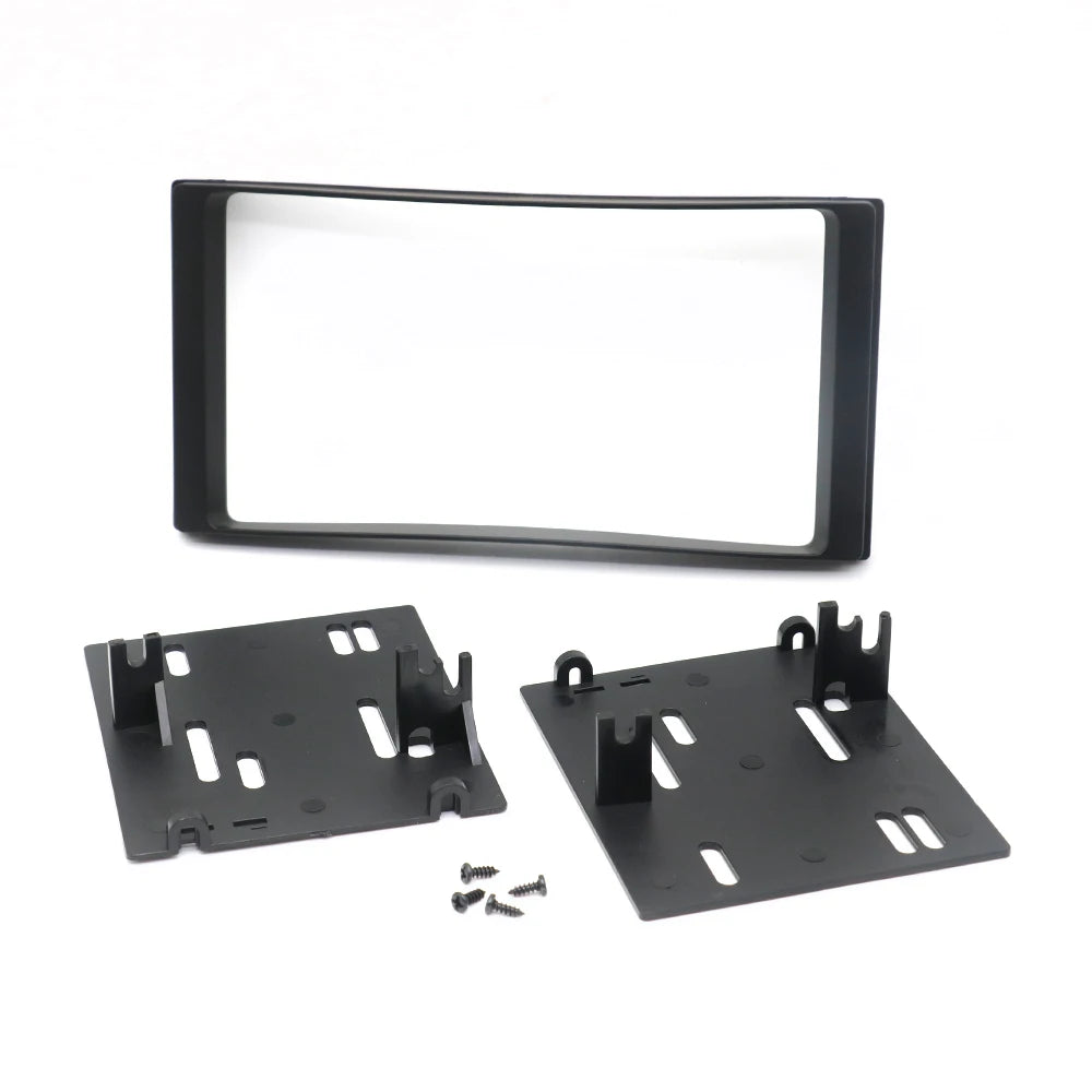 Car Double Din Radio Install Dash Kits Black for Subaru Impreza WRX STI 2007-2014