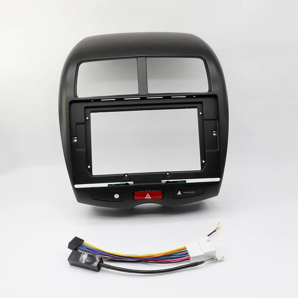 For MITSUBISHI ASX 2013-2017 10.1 Inch Car Radio Fascia Frame Android 2Din MP5 Player Stereo Panel