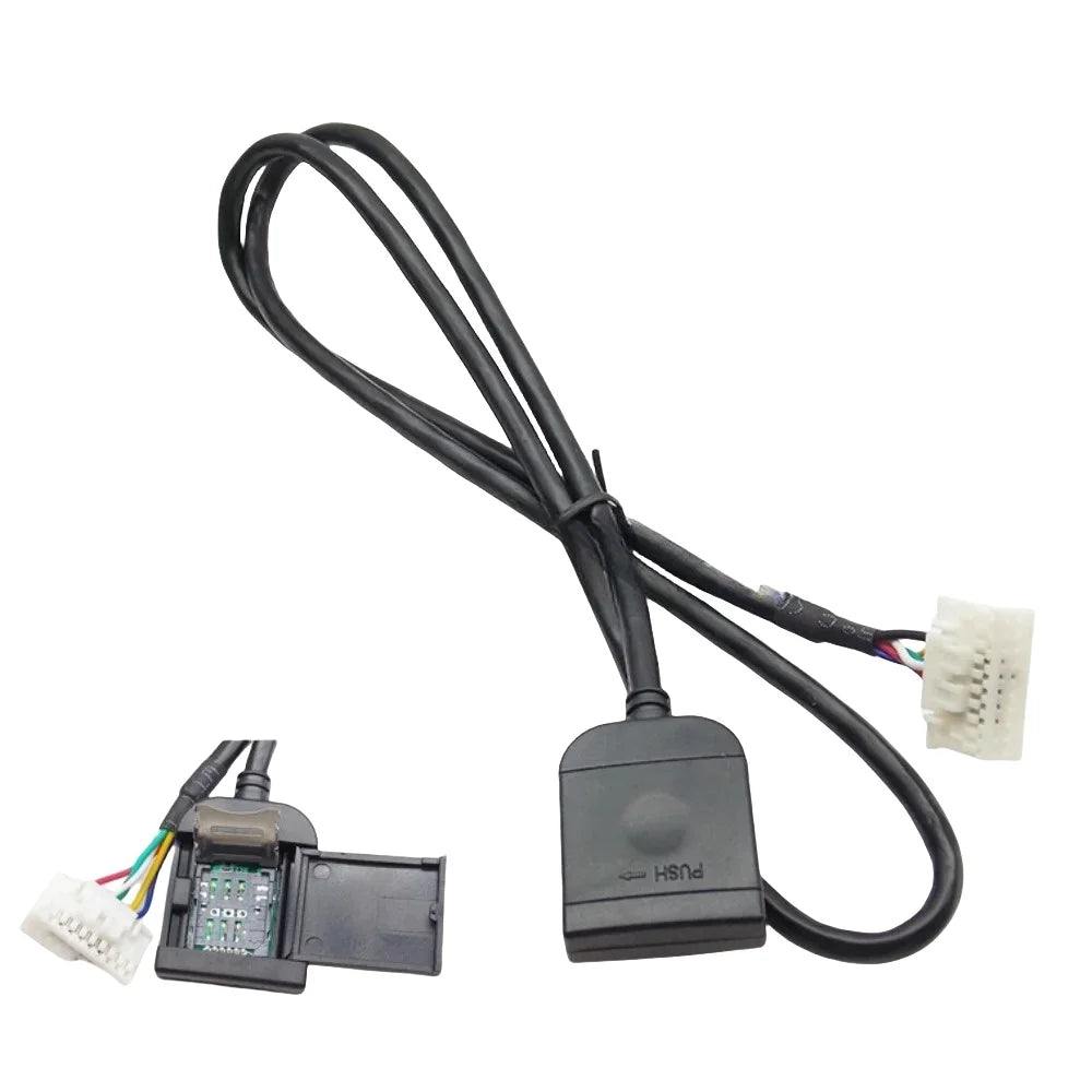 SIM Card Slot For Android 2 Din GPS Video Player Radio Car