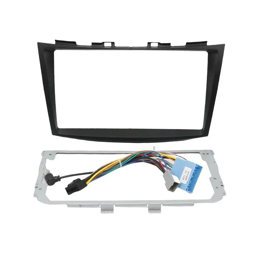 For Suzuki Swift Ertiga 2012+ 9 Inch Car Frame Fascia Adapter Decoder Android Radio Dash Fitting Panel Kit