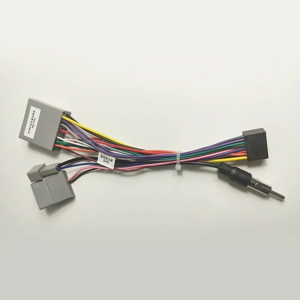 For Honda CRV Civic 2007~2011 Android 16PIN Navigation MP5 Power Cord Car Radio Stereo Player Wiring Harness Cable Adapter
