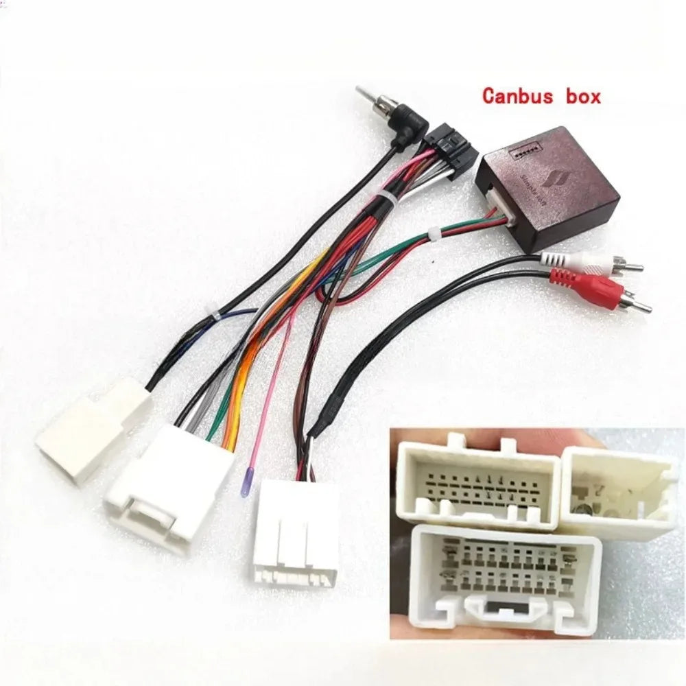 For Toyota Highlander 2013/Sienna 2006 /Prado 2010 /LAND CRUISER 100 2004 With JBL Function16 Pin Canbus Box With Cable Adaptor