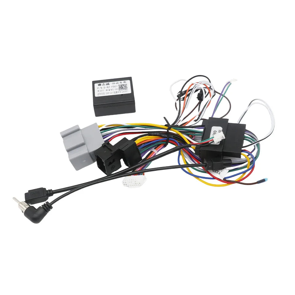 9 Inch For Ford Fiesta 2009-2014 Car Radio Stereo Android MP5 Player Casing Frame 2 Din Head Unit Panel Fascia Dash Cover