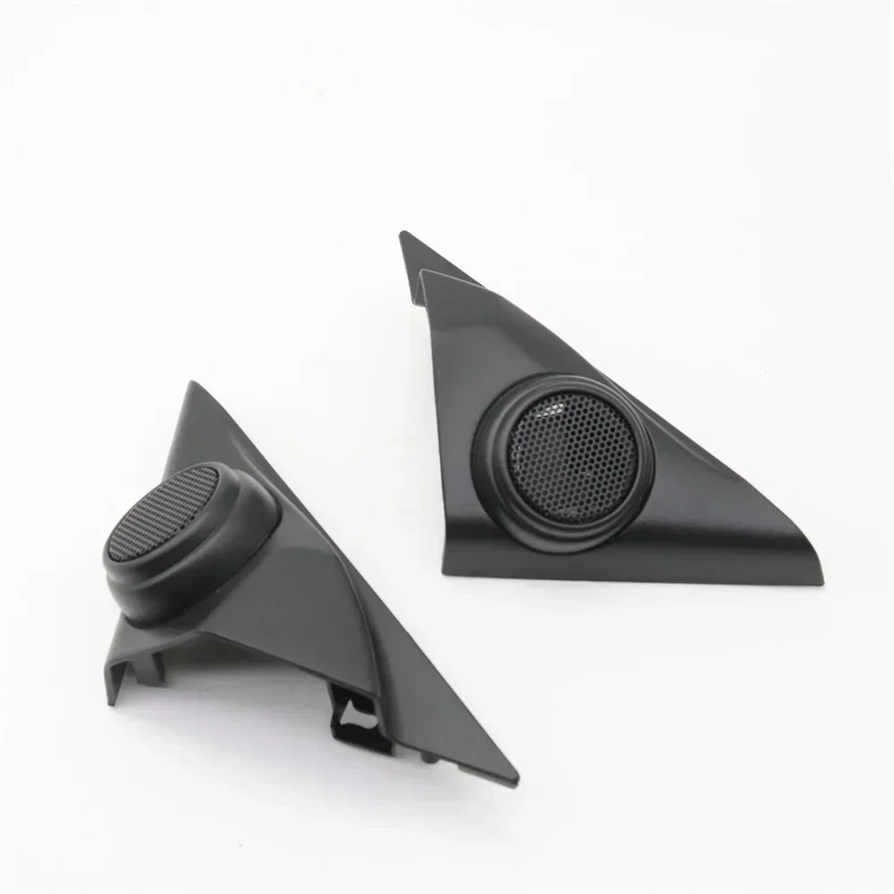 AUTODAILY 2PCS For Toyota Reiz 2014 Car Tweeter Refitting Audio Door Angle Gum Speaker Cover Boxes Mounts