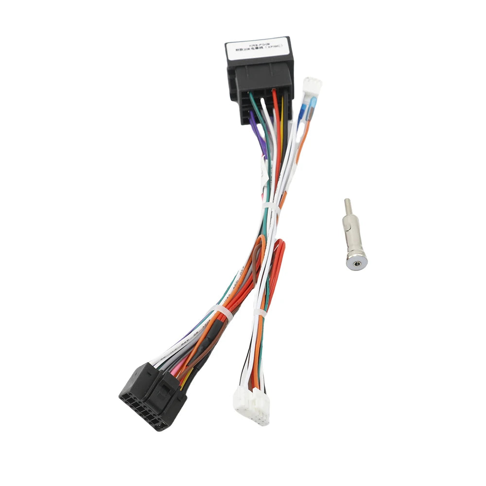 Decoder Android Radio Power Cable for Peugeot 206 307 2004- 2012 Car Wiring Harness Adapter RP5-PA-104 Canbus Box