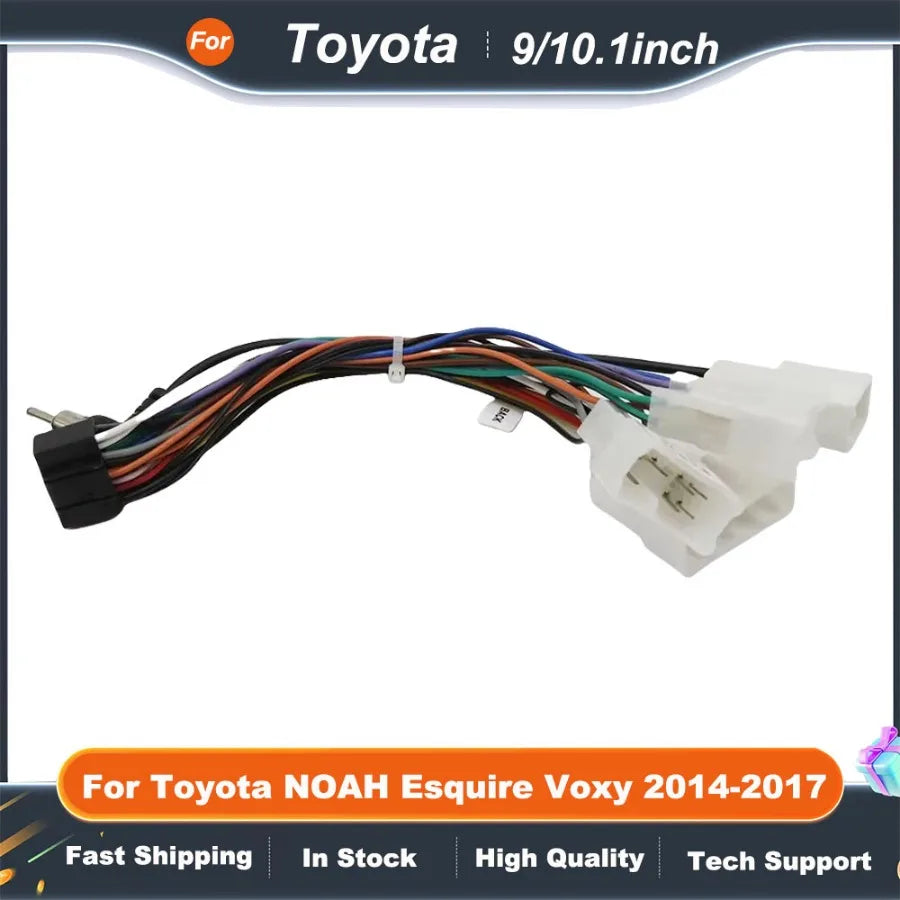 9"/10.1" Car Radio Frame Fascia for TOYOTA NOAH ESQUIRE VOXY 2014-2017 GPS MP5 Android Stereo Player 2Din Head Unit Dash Frame