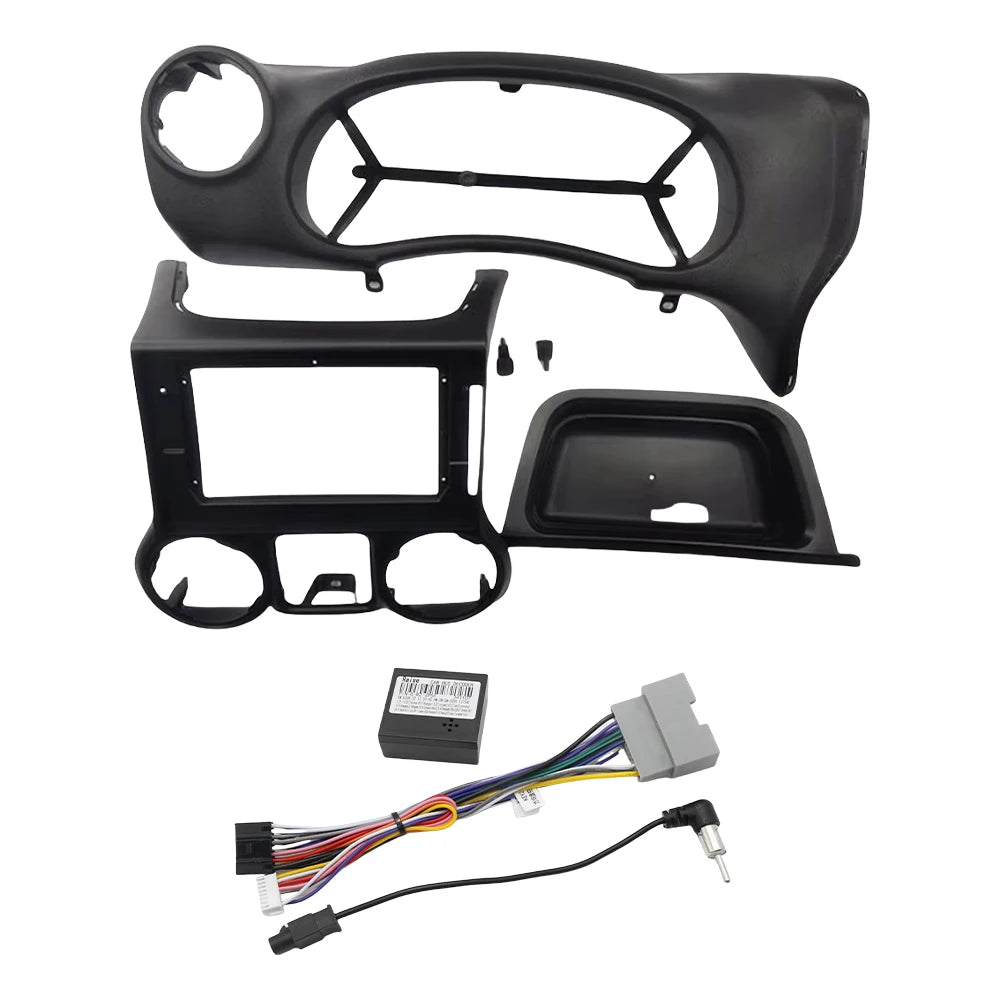 For jeep 2011-2016 Wrangler 10.1 INCH Car Radio Android Stereo audio screen multimedia video player navigation Harness frame