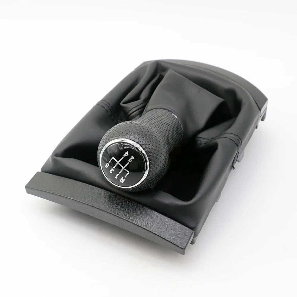 For Seat Ibiza 2002 -2010 Car-Styling 5 Speed Gear Stick Shift Knob with PU Leather Boot