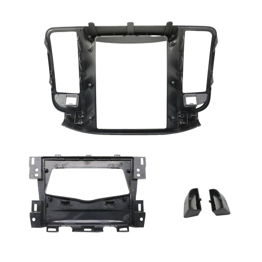 9.7 Inch Universal Car Radio Frame for NISSAN TEANA 2008-2012 2 Din Tesla Style Multimedia Frame Video Player Panel Trim
