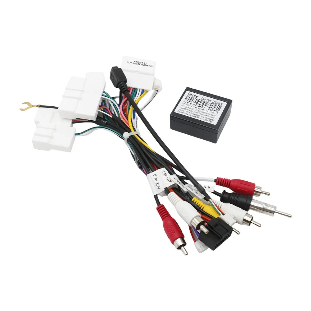 Car Radio Stereo Wiring Harness Cable Adapter For Nissan Murano Qashqai J10 J11 X Trail Tiida for SYLPHY / Terra/ Bluebird Kicks