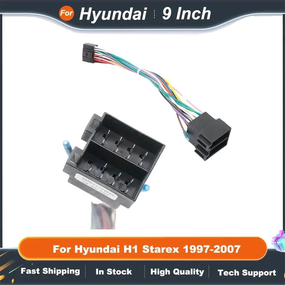 9 Inch Car Radio Fascia Frame for Hyundai H1 Starex 1997-2007 Android Audio Dash Trim Kit Fitting Adapter Panel