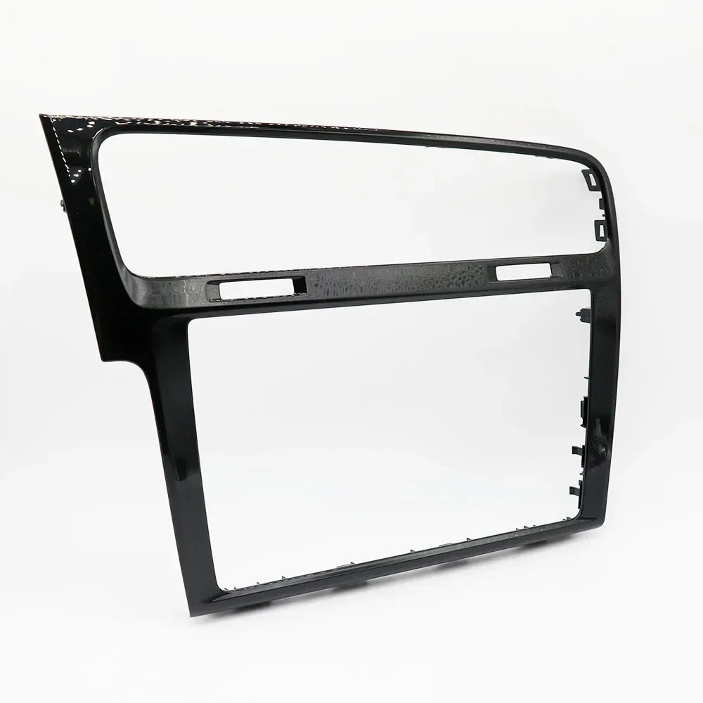 8 inch 9.2  car Radio Frame Decorative Piano Black/Gray/ Fibre Touch Screen Bezel Trim FasciasFor VW Golf 7 7.5 MIB2