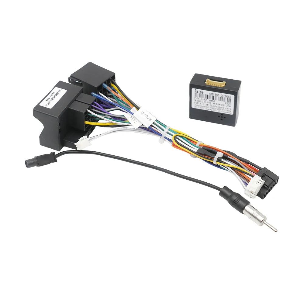 VW-RZ-08 G-RZ-VW58 Canbus Box for Android Volkswagen Skoda Seat Golf 5 6 Polo Passat Jetta Tiguan Touran Car Player Wiring Cable