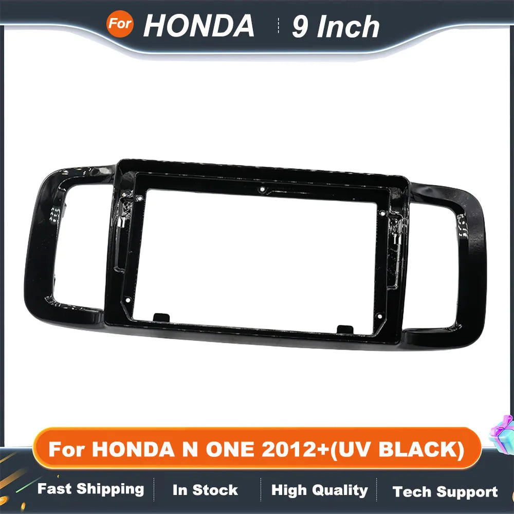 9 Inch Car Radio Stereo  Frame For HONDA N ONE 2012+GPS MP5 Android Player 2 Din Fascias Panel DashBoard Cover