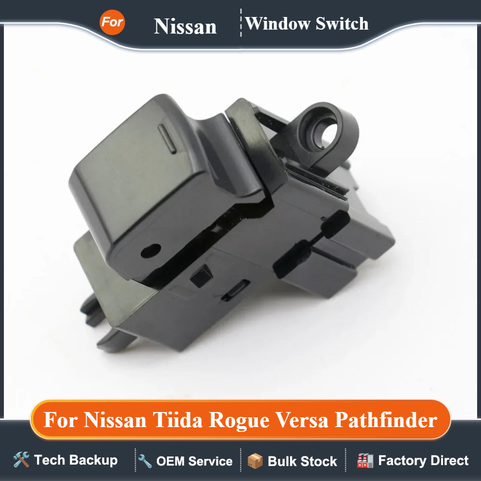 25411-AX010 for Nissan Tiida Rogue Versa Pathfinder 25411AX010 Passenger Car Power Window Control Switch Single Button