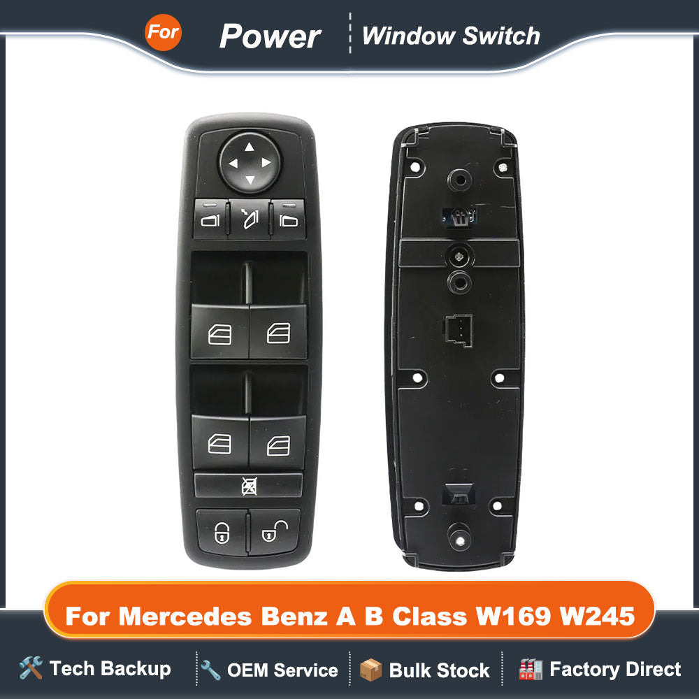 1698206710 1698206610 1698206410 1698206510 2518200510 Electric Master Window Switch For Mercedes Benz A B Class W169 W245