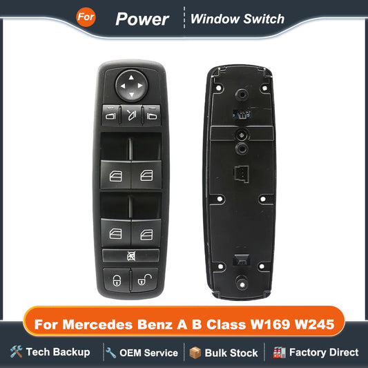 1698206710 1698206610 1698206410 1698206510 2518200510 Electric Master Window Switch For Mercedes Benz A B Class W169 W245