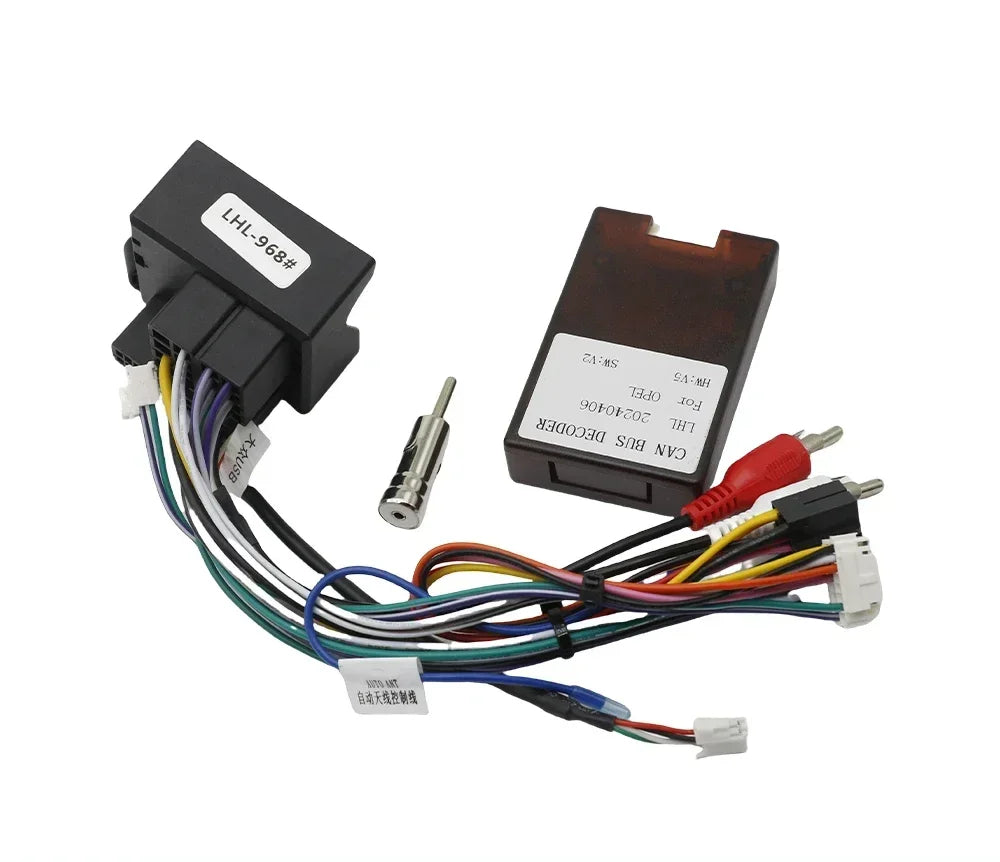 9 Inch Car Frame Fascia Adapter Canbus Box Android Radio Dash Fitting Panel Kit For Opel Astra H 2004-2014