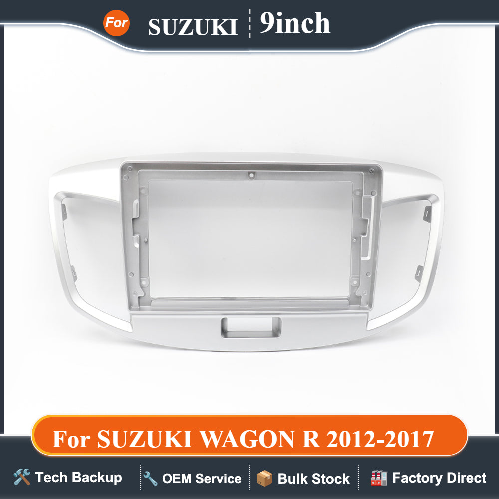 9 Inch Car Frame Fascia Adapter For SUZUKI WAGON R 2012-2017 Android Radio Dash Fitting Panel Kit
