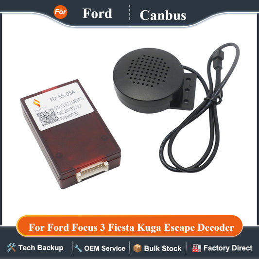 Car Radio Canbus Box FD-SS-05A for Ford Focus 3 Fiesta Kuga Escape Decoder Ecosport Tourneo Transit Courier Adapter B-MAX