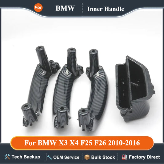 LHD RHD Car Front Left Door Inner Handle Pull Trim  Interior Panel  51417250307 For BMW X3 X4 F25 F26 2010-2016