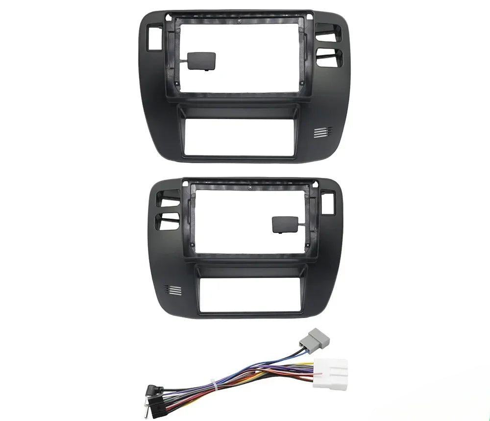 For Nissan Patrol V5 Y61 2002-2004 9 Inch Car Frame Fascia Adapter Android Radio Dash Fitting Panel Kit