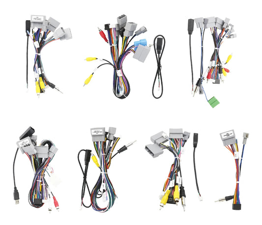 16pin Radio Power Cord for Honda CRV ACCORD CIVIC ELYSION ODYSSEY FIT for JAZZ RZC Car Radio Android Power Cable Wiring Harness