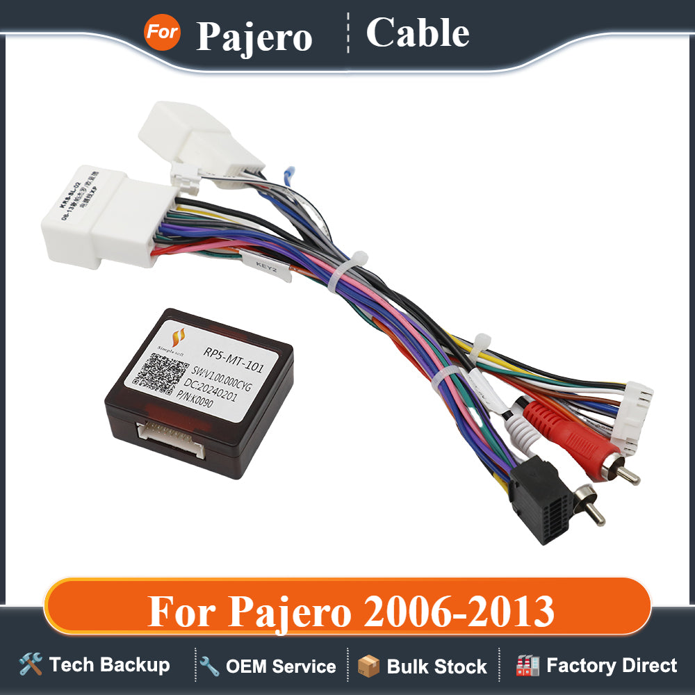 2 Din Car Accessories For MITSUBISHI Outlander Car radio Canbus Box Adaptor For Pajero 2006-2013