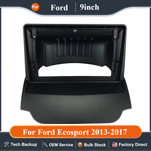 For Ford Ecosport 2013-2017(9Inch) Android GPS Stereo Player 2DIN Head Unit Car Radio Fascias Dash Frame Panel