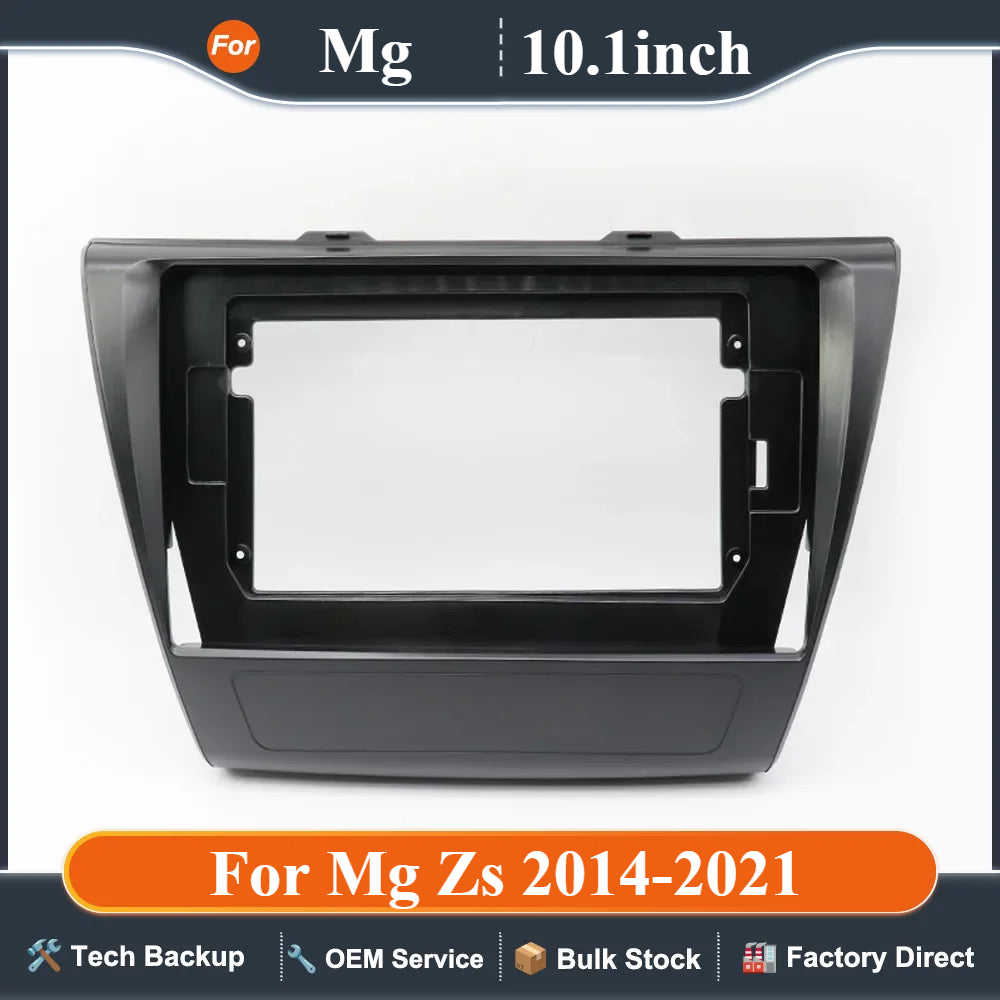 10.1 inch 25.654cm For 2014-2021 Car Frame Fascia Adapter Decoder For Mg Zs 2014-2021 Android Radio Dash Fitting Panel Kit