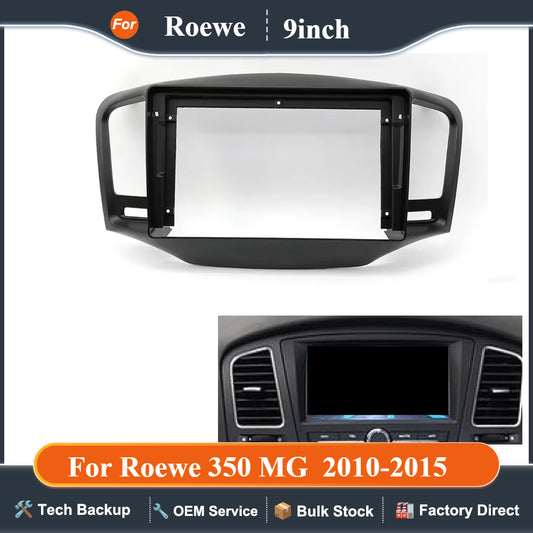 9 Inch Car Frame Fascia Adapter For Roewe 350 MG  2010-2015 Android Radio Dash Fitting Panel Kit