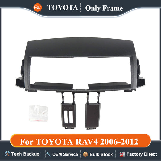 Car Radio Fascia Panel of air ducts Replace Dash Kit Install Facia Console Trim For TOYOTA RAV4 2006-2012 VENTILATION FRAME