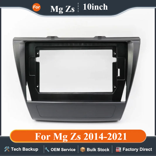 10 Inch Car Frame Fascia Adapter Canbus Box Decoder For Mg Zs 2014-2021 Android Radio Dash Fitting Panel Kit