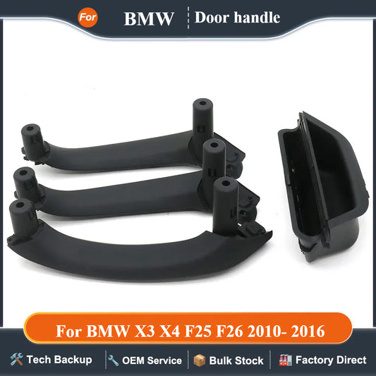 LHD Left Right Interior Handle Inner Door Panel Armrest Pull Trim Cover For BMW X3 X4 F25 F26 2010 2011 2012 2013 2014 2015 2016