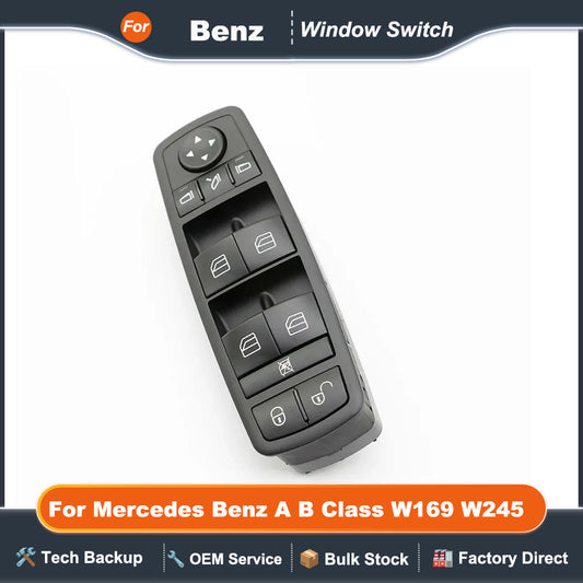 Car Electric Power Window Lifter Master Control Switch For Mercedes Benz A B Class W169 W245 1698206710,1698206610,1698206410